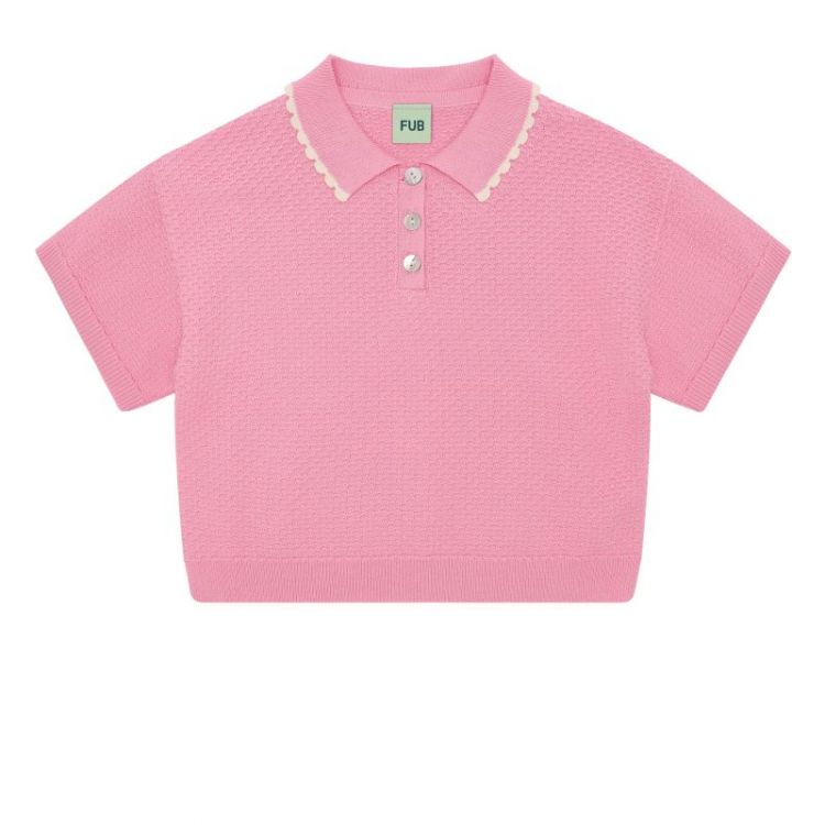 Pique Oversize Polo 549 candy