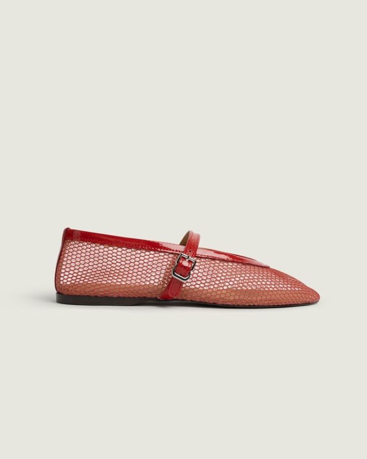 Baletto Mesh - Patent 500 Red