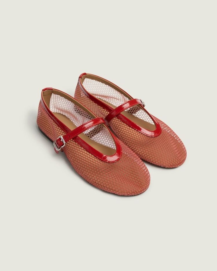 Baletto Mesh - Patent 500 Red