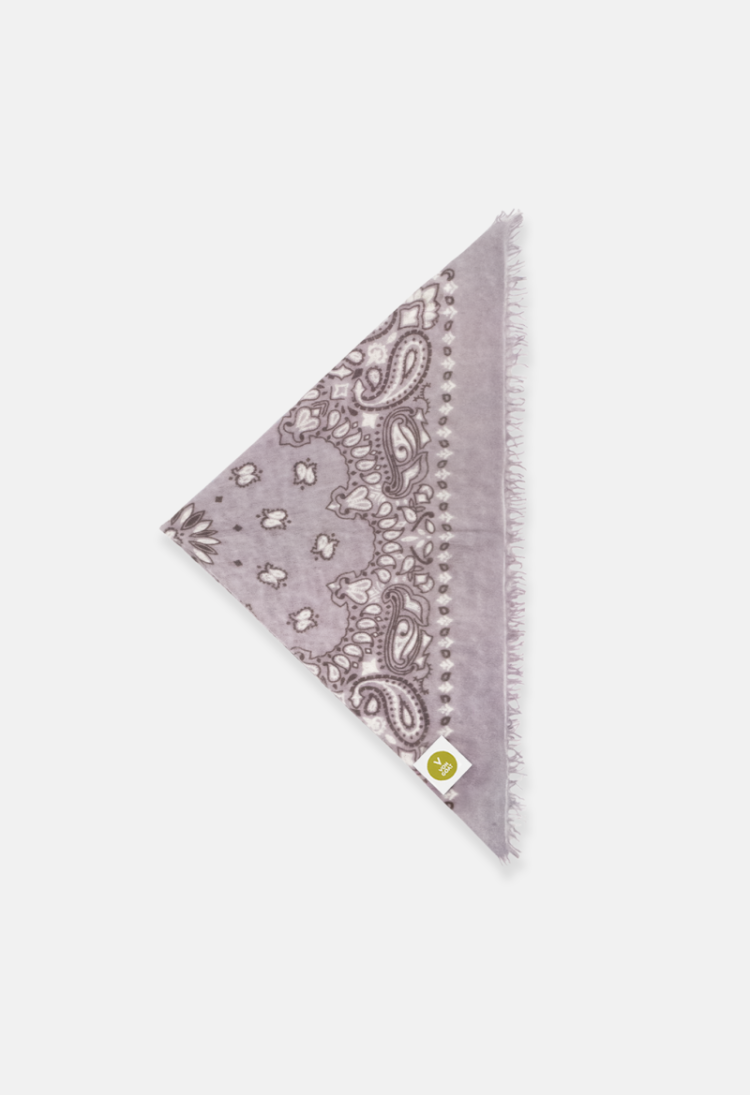 BANDANA CALVINA PAISLEY  M LILA