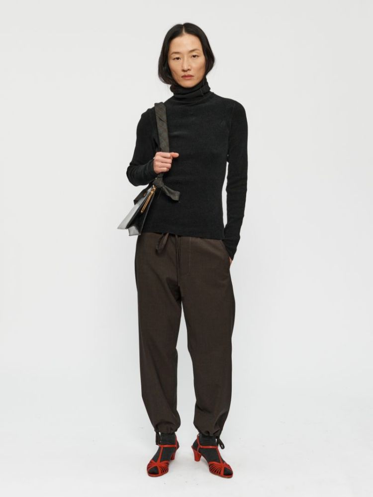 STRING TROUSER - SOIL