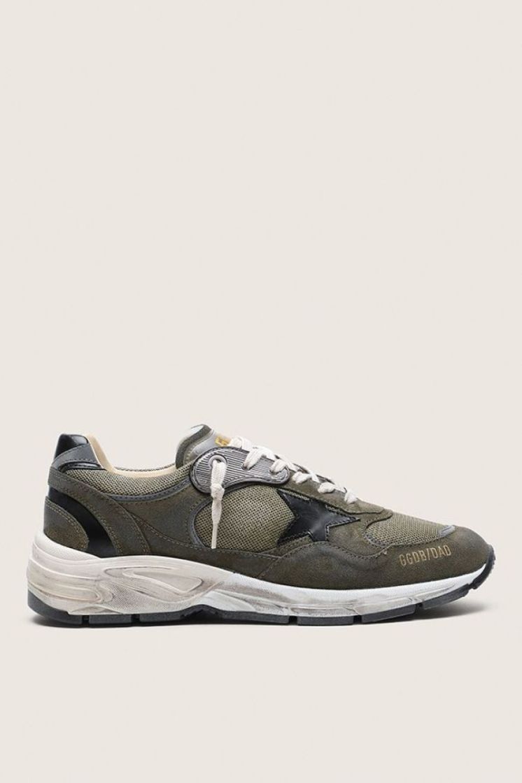 RUNNING DAD NEW SUEDE - OLIVE GREEN/G
