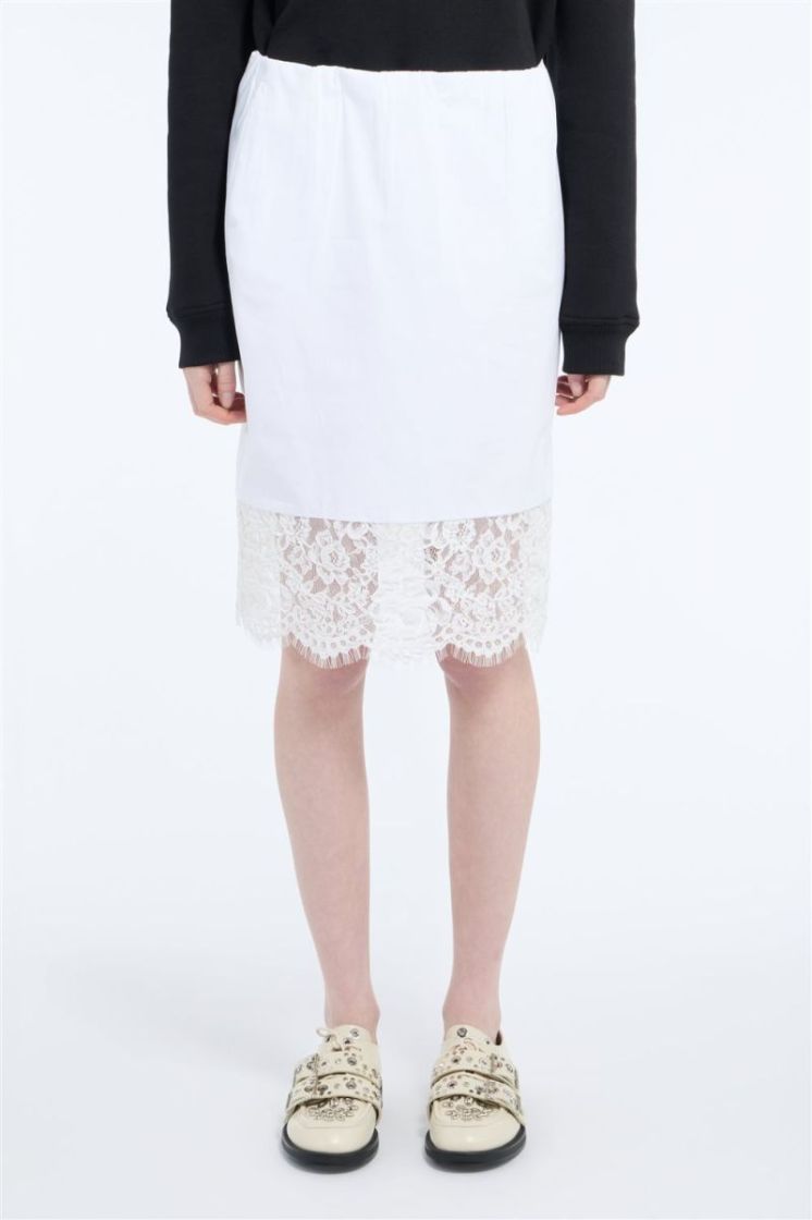 Woven  Skirt 9000 Black
