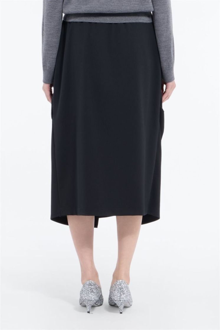 Woven  Skirt 9000 Black