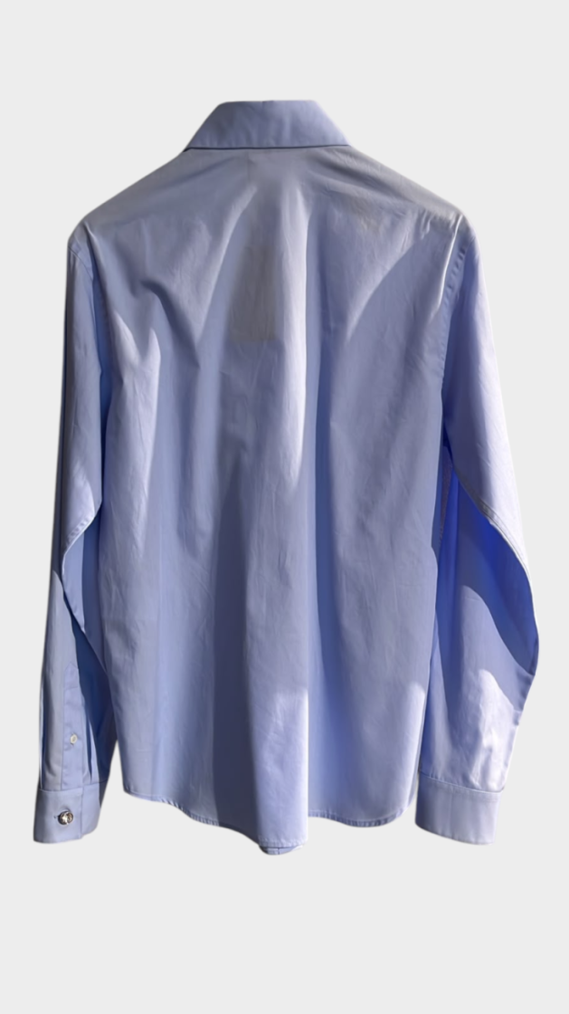 Woven Shirt 6380 Azzurro
