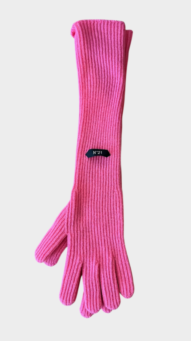 Knitted Gloves 4196 Fuchsia
