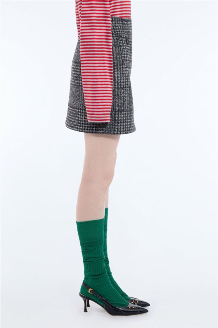 Woven  Skirt Q981 Quadro-F.D