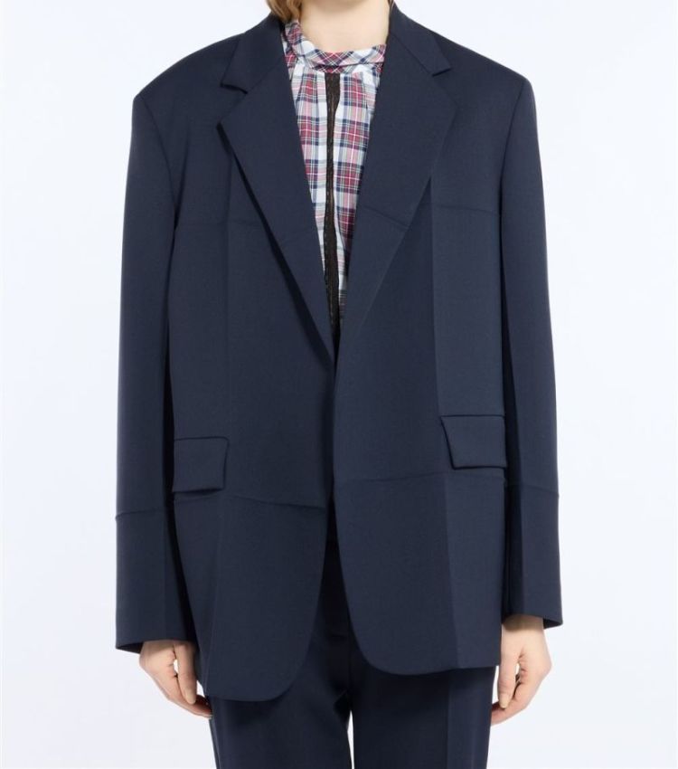 Woven  Jacket 6747 Blu