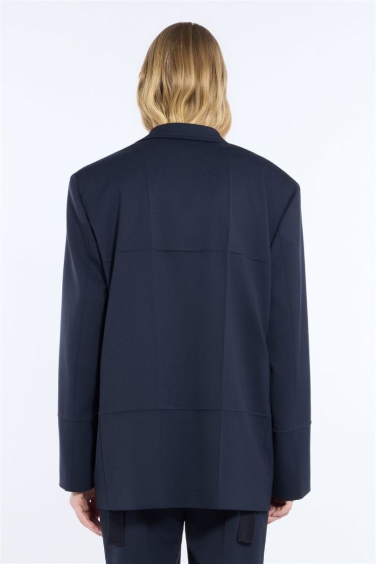 Woven  Jacket 6747 Blu