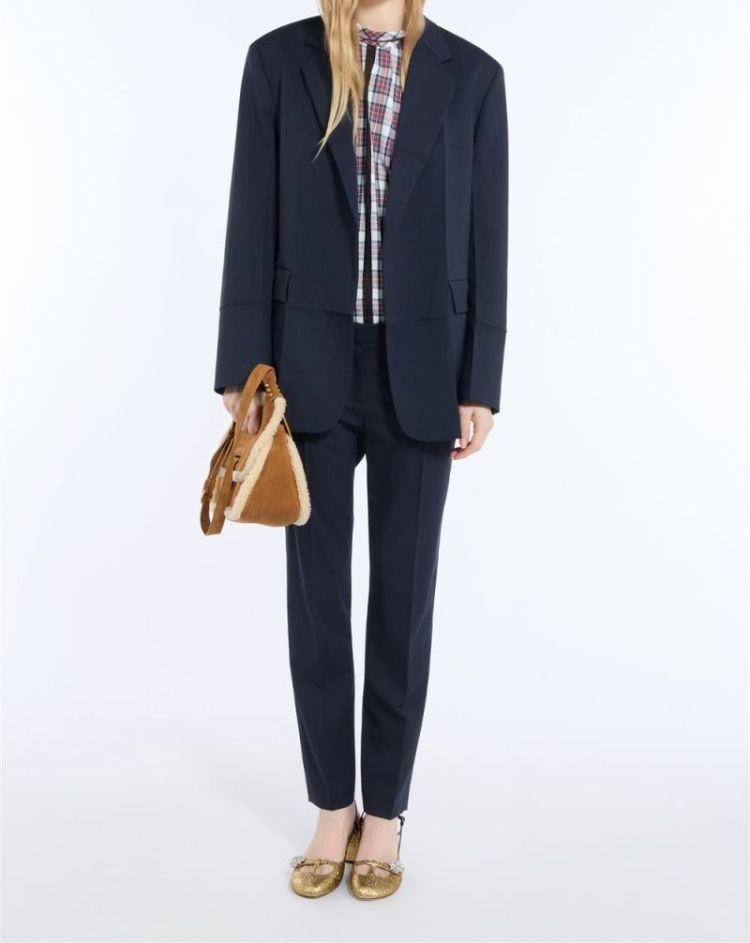 Woven  Jacket 6747 Blu