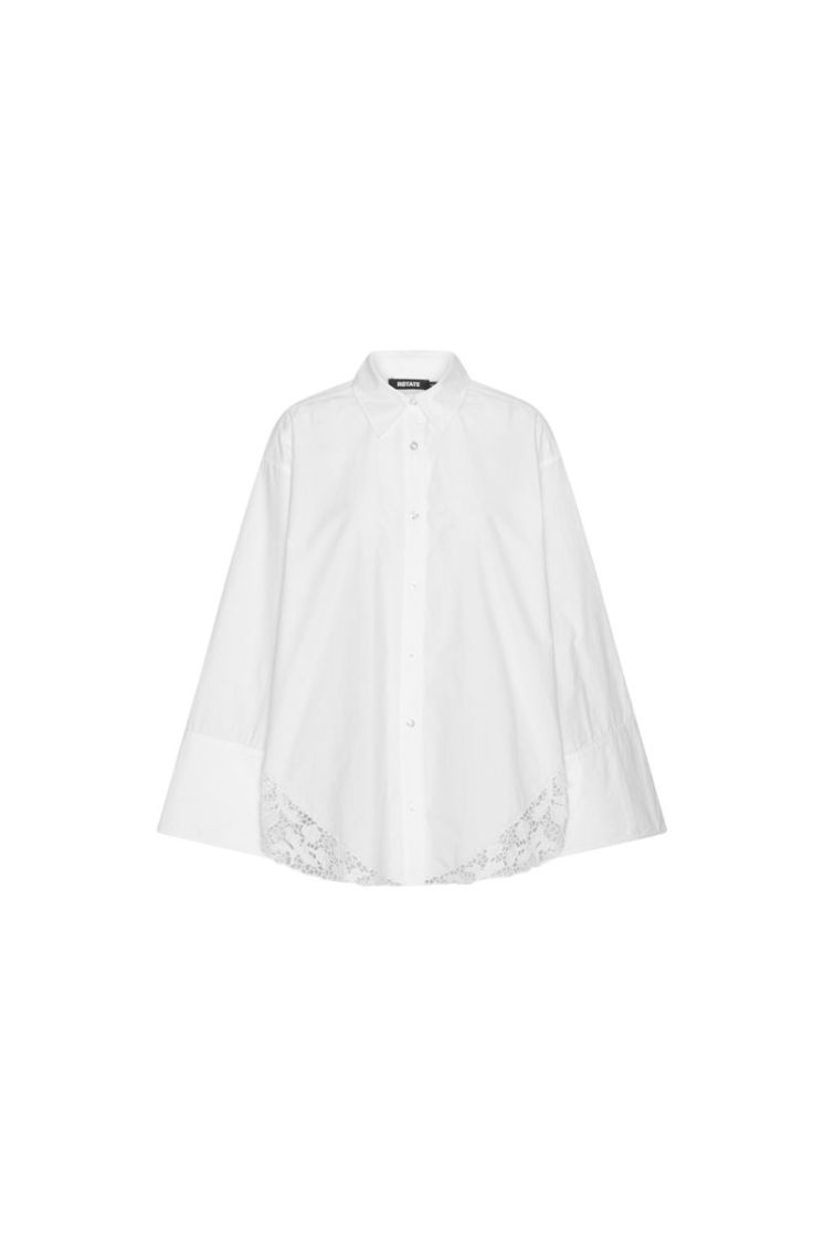 OVERSIZED SHIRT - Bright White
