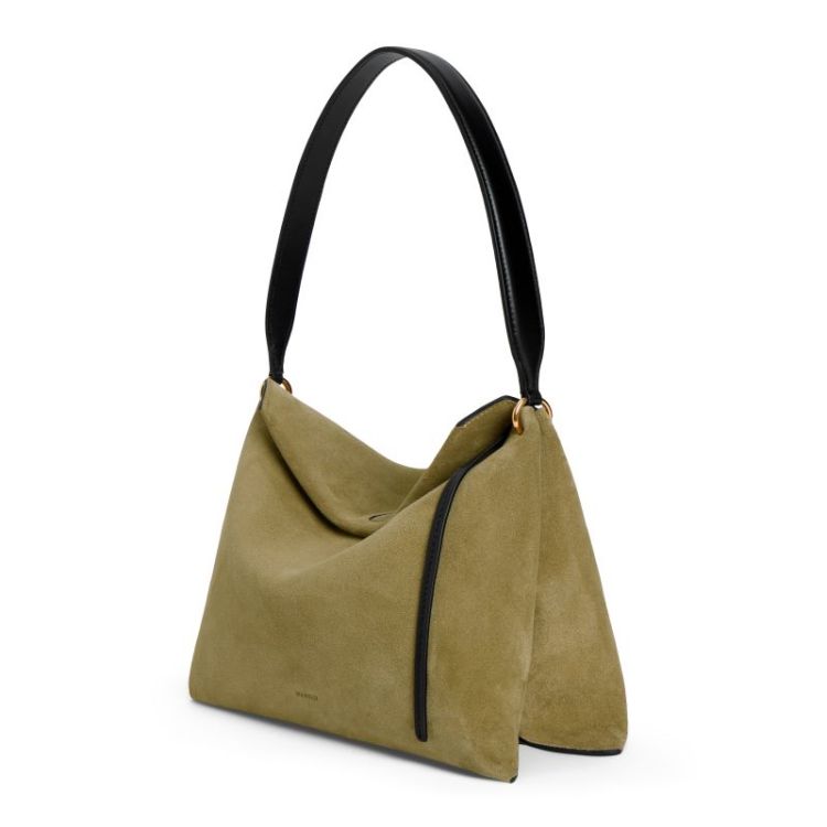 Penelope Tote Small 6312 Khaki Sued