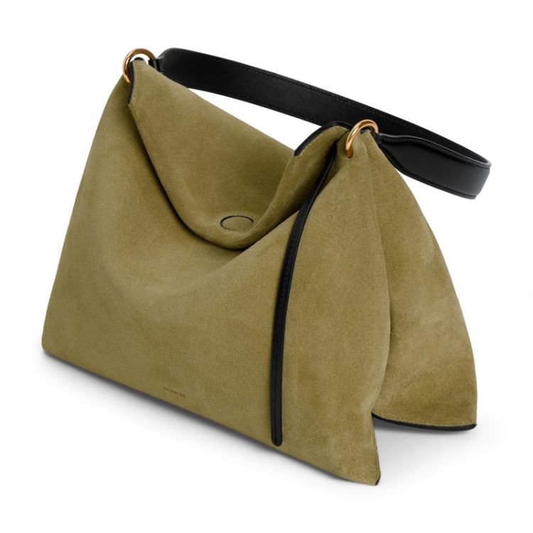 Penelope Tote Small 6312 Khaki Sued