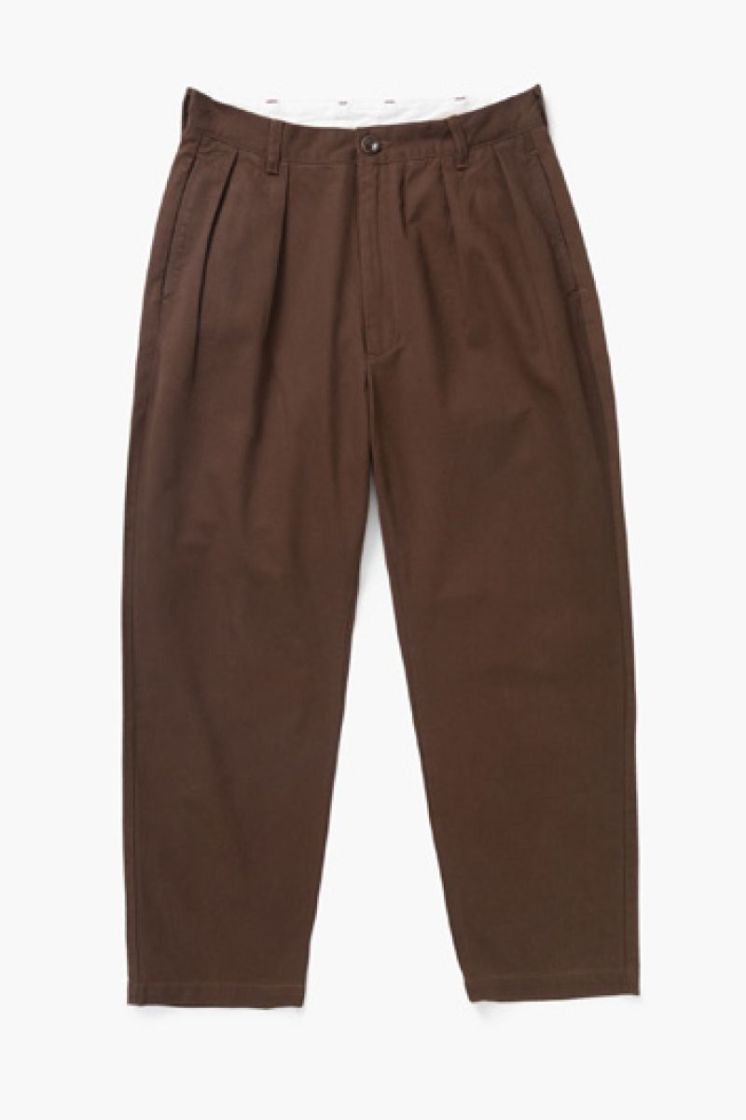 Twill Part-Timer Pants BRWN Brown
