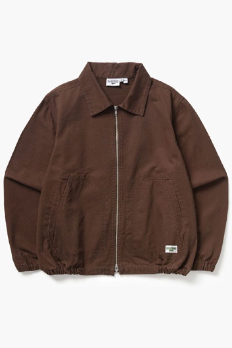 Twill Work Jacket BRWN Brown