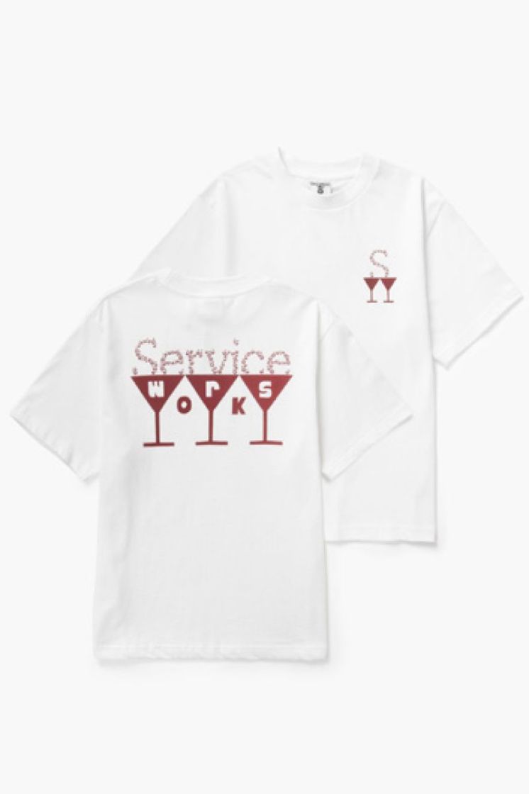 Martini Tee WHT White