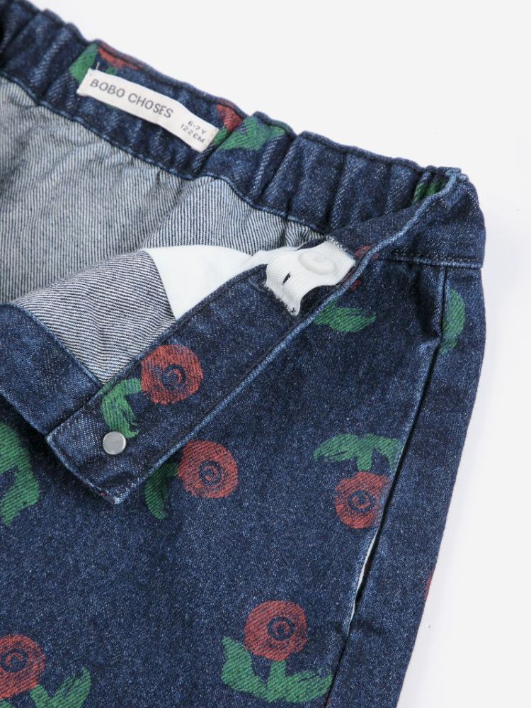 Stamp Bloom all over denim ski 411 NAVY BLUE