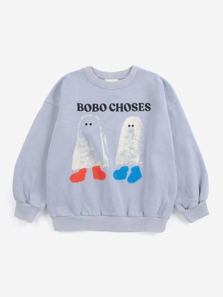 Booty Ghosts sweatshirt 451 LIGHT BLUE