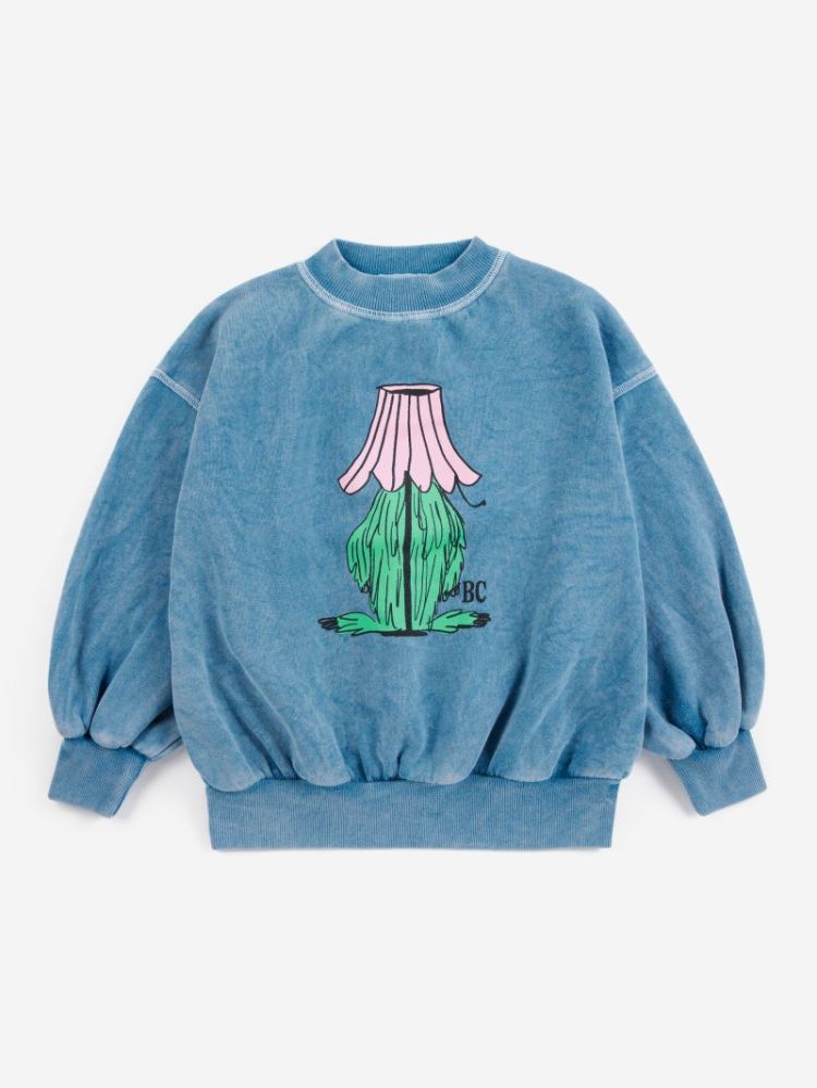 Hidden Monster sweatshirt 421 BLUE