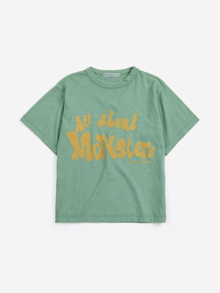 All About Monsters T-shirt 331 LIGHT GREEN