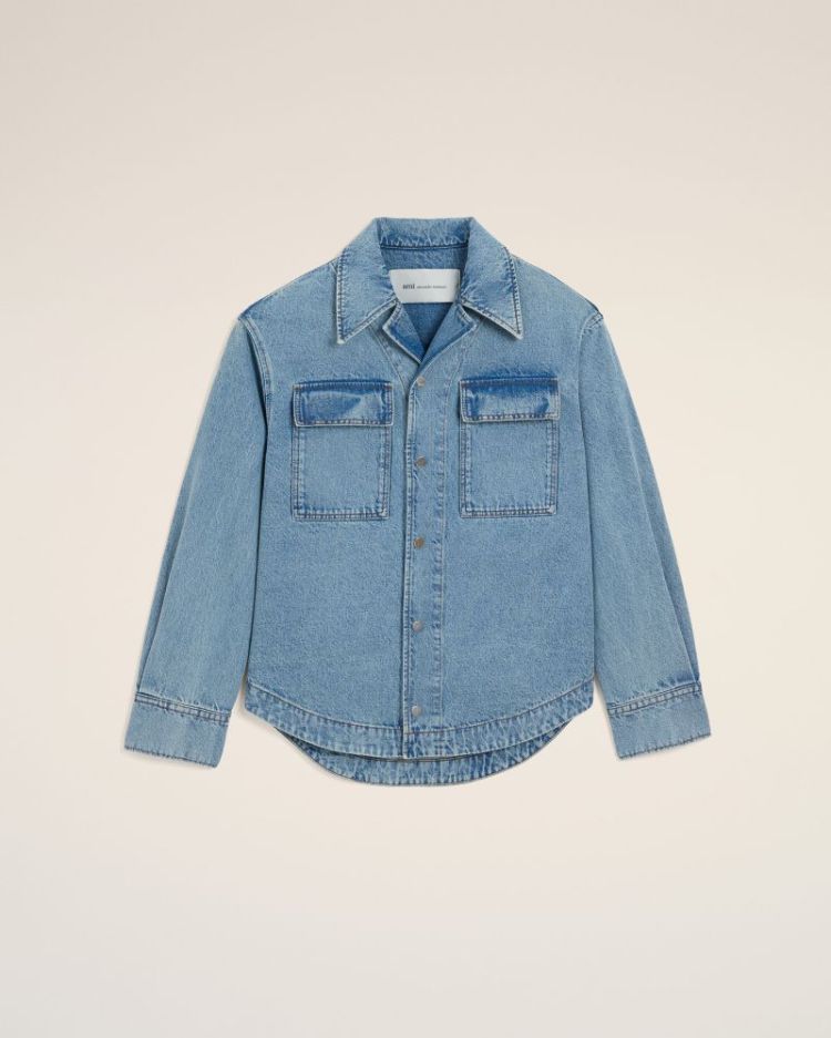 LONG SLEEVE SAHARIENNE OVERSHI 480 BLEU USED