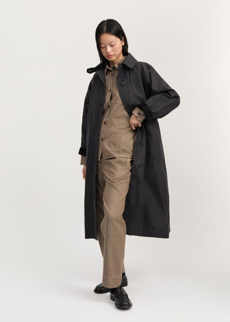 Jay Coat Ripstop - Antracite