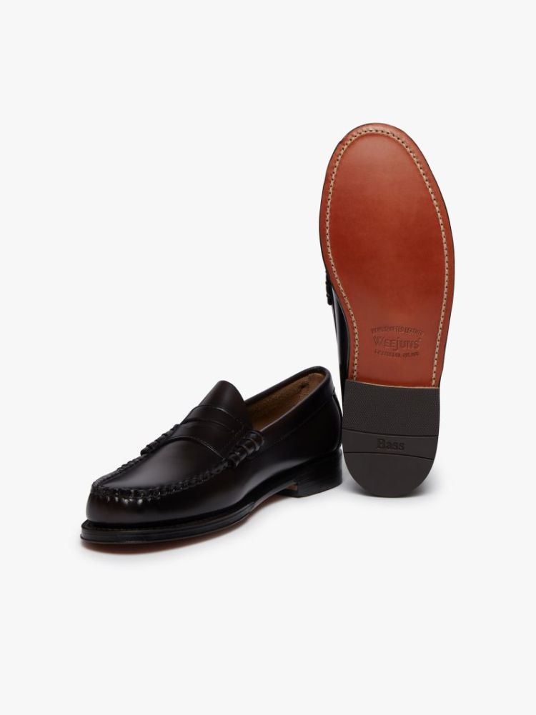 HERITAGE Larson Moc Penny 0CH Chocolate L