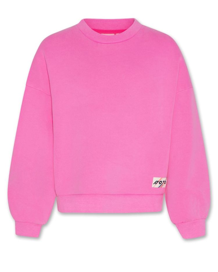 violetta sweater label 510 fluo pink