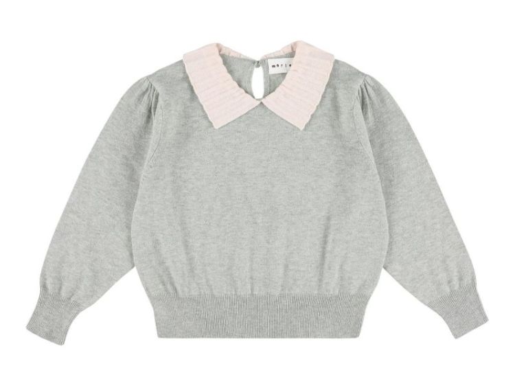 cropped pull - inox