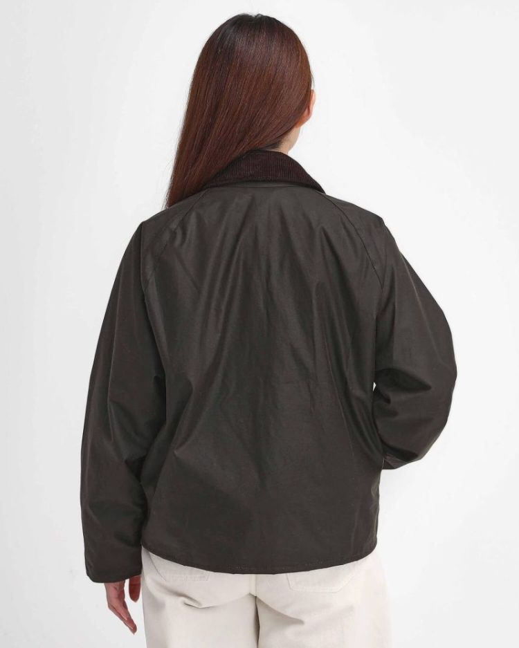 TRANSPORT WAX JACKET SOS OL71 OLIVE/