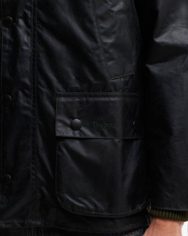 ICONS PATCH BEDALE WAX JACKET SG51 SAGE
