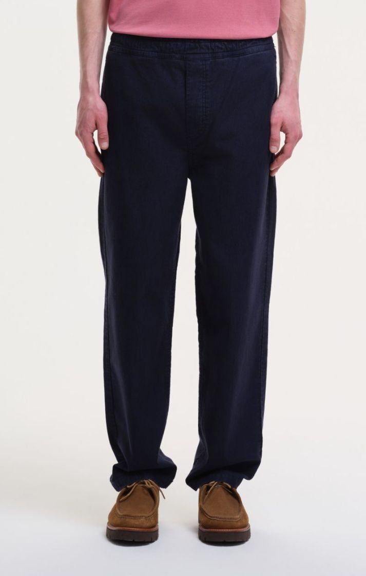 Drawcord Pant Corduroy - Navy