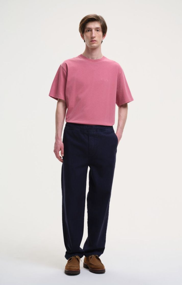 Drawcord Pant Corduroy - Navy