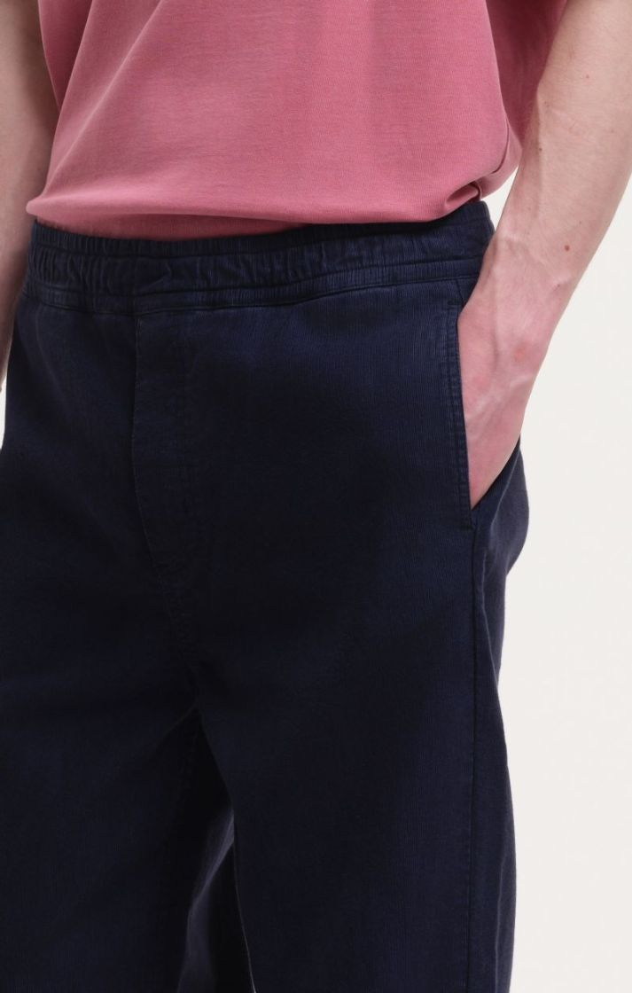 Drawcord Pant Corduroy - Navy
