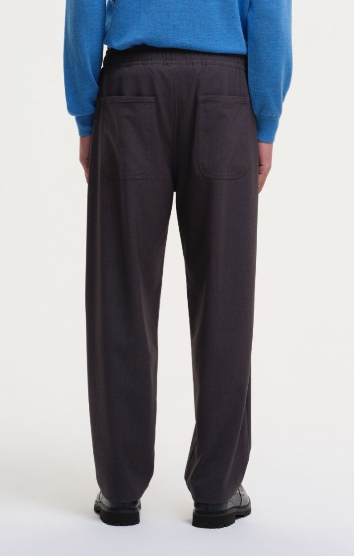 Drawcord Pant - Dark Grey