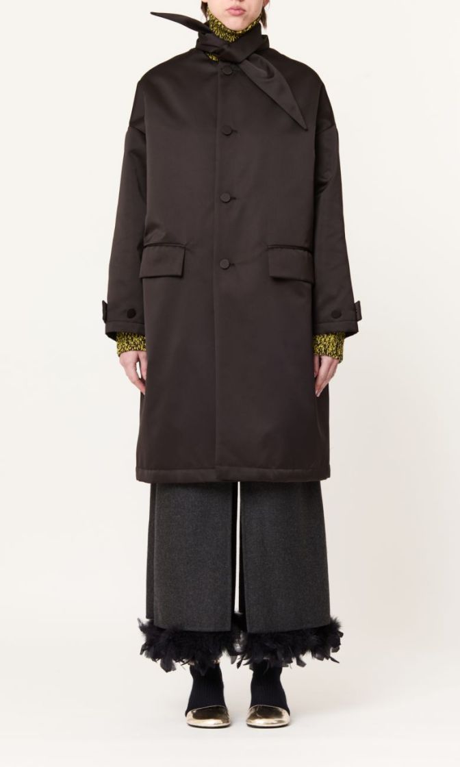 RAIN COAT 00N99 BLACK