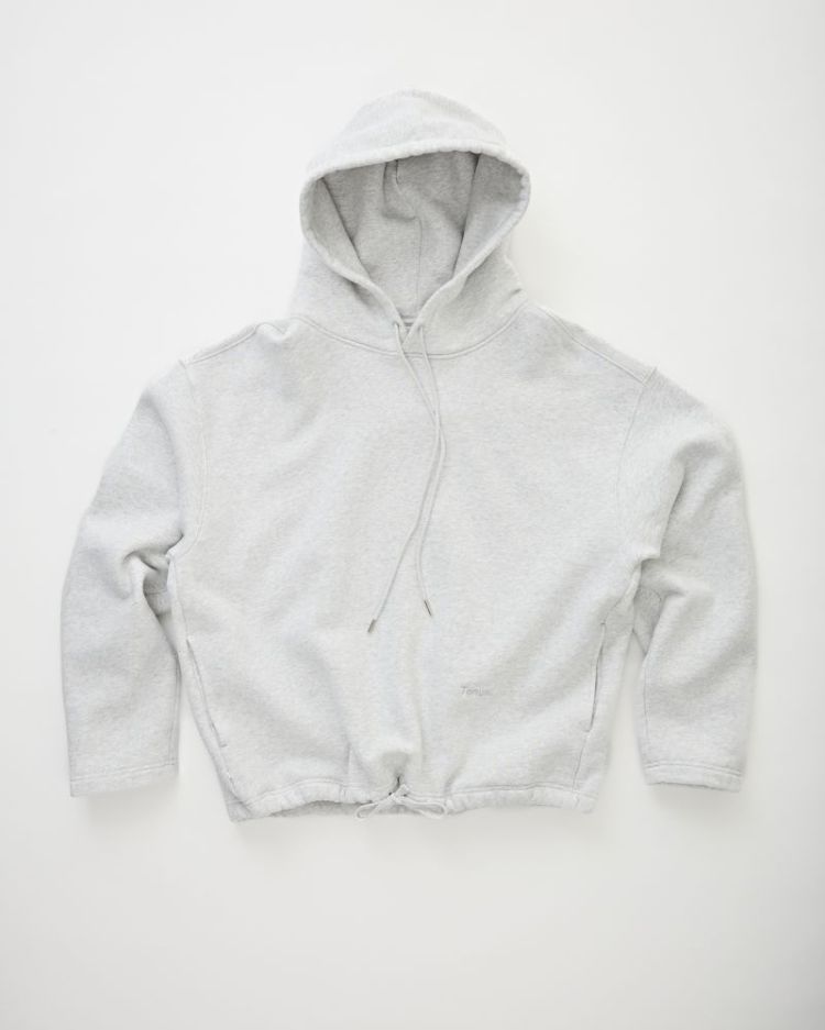 Slater Hoodie Light Grey Melan - Light Grey Me