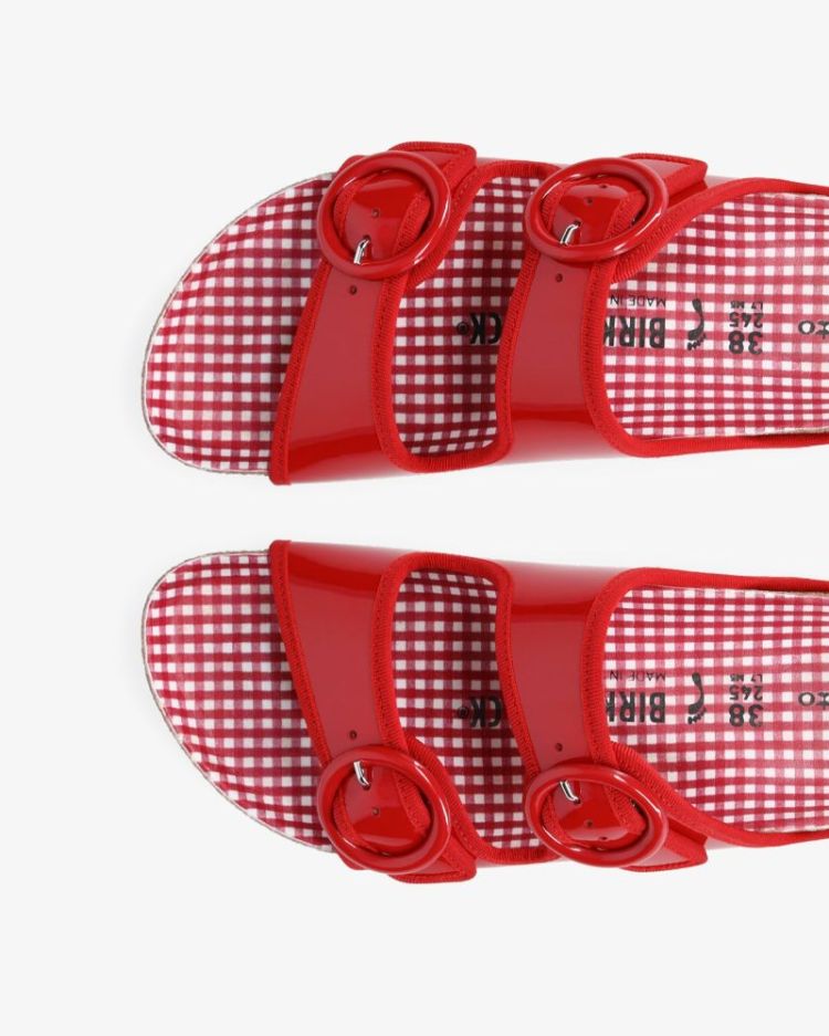 ARIZONA ROUND BUCKLE - Flame Red