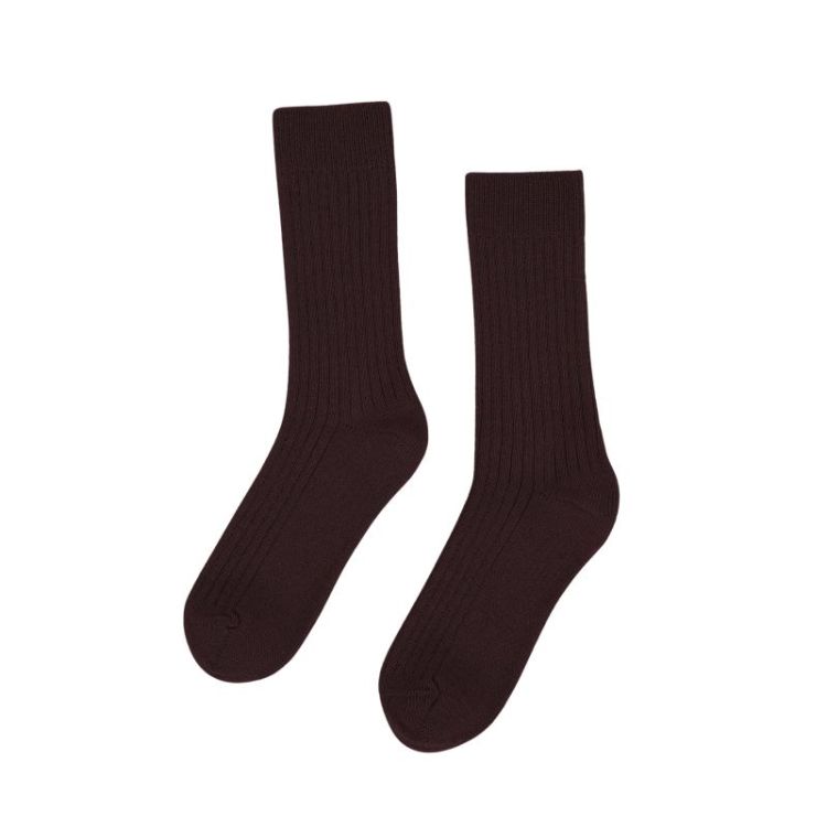 Socks - Oxblood Red