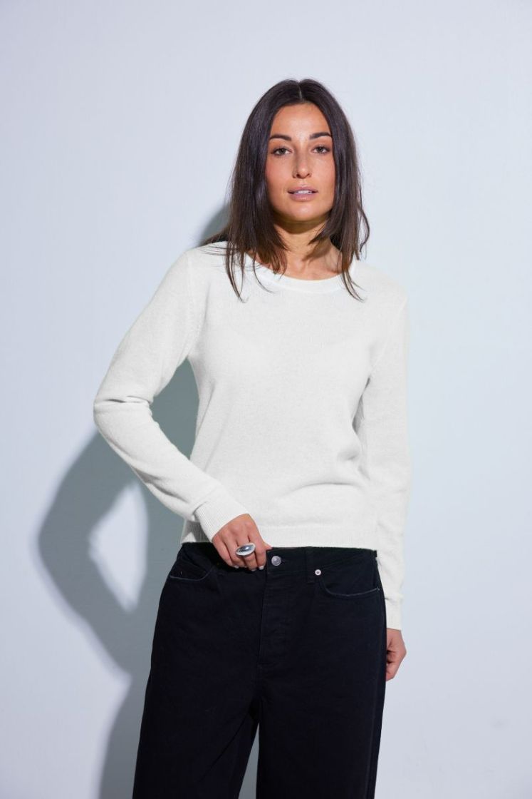 BUENOS AIRES SLIM CREW 3.0 - ORGANIC WHITE