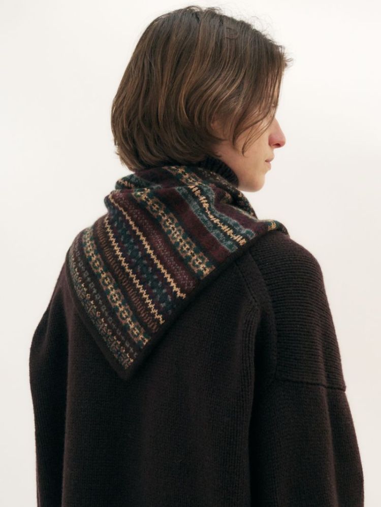 FAIRISLE - Dark Natural