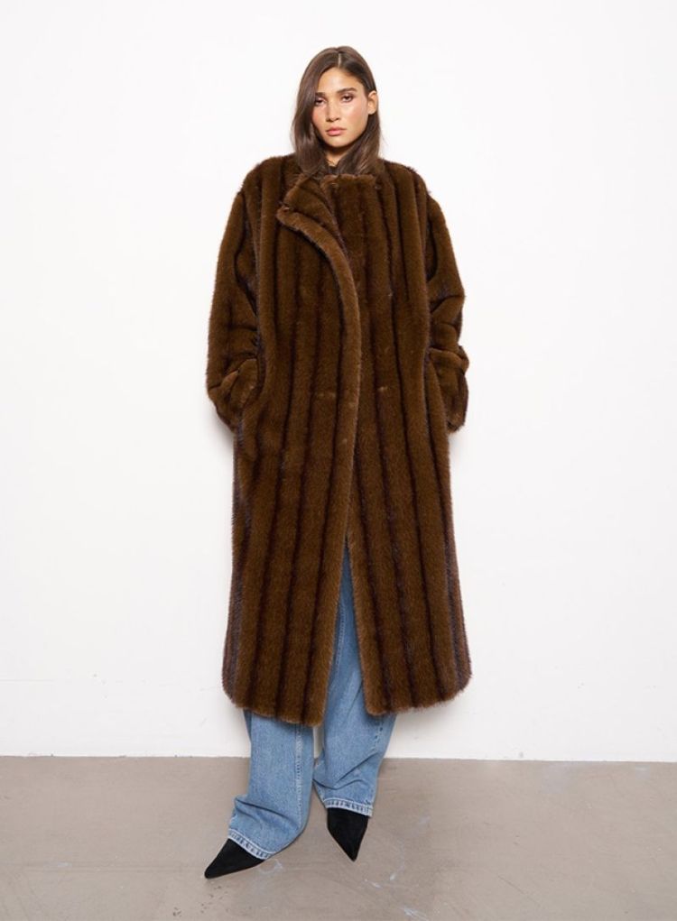 Miranda Coat 87000 Brown