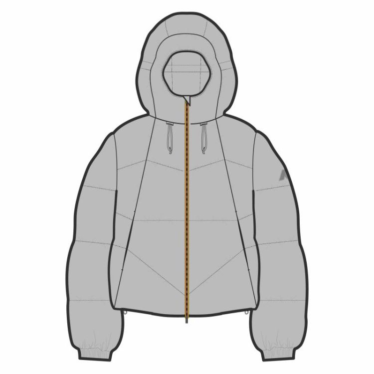 QUILL FANCY NYLON DBG GREY ASH