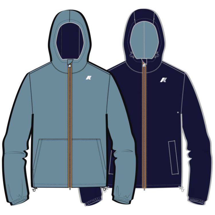 JACK SPACER NYLON DOUBLE D0A BLUE WILD -