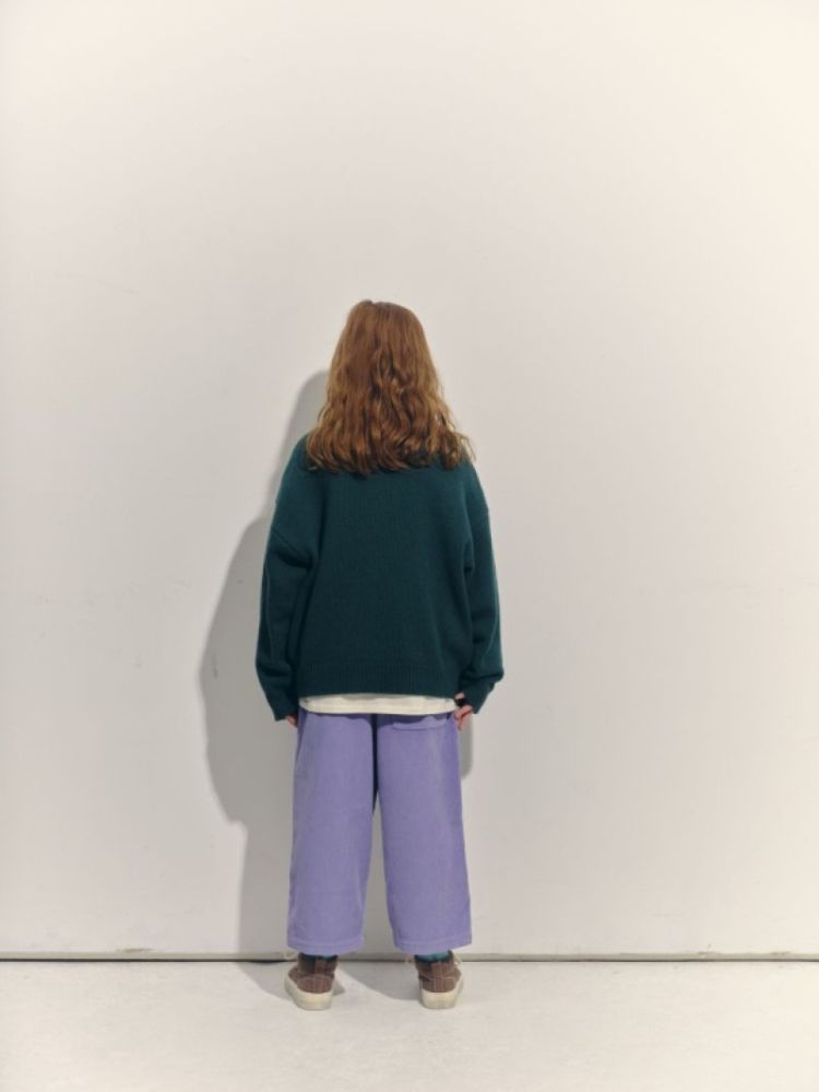 V Sweater - Mallard Knit
