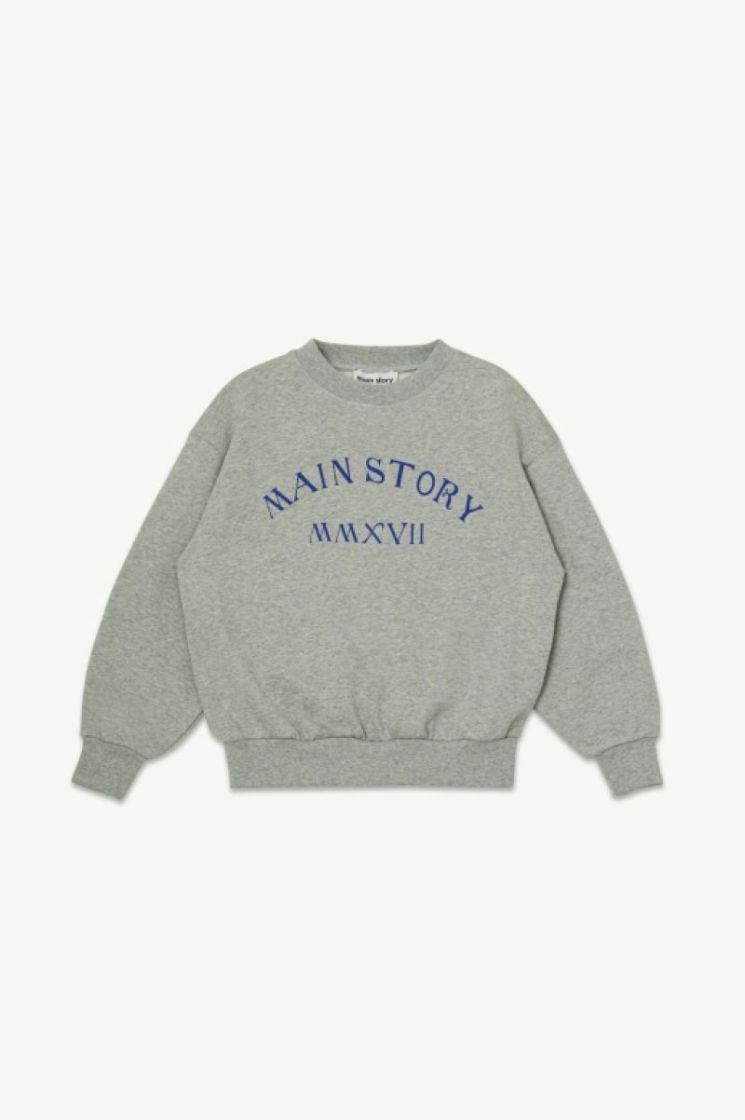 Bubble Sweatshirt - Grey Melange