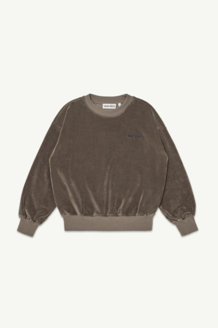 Bubble Sweatshirt - Roast Velour