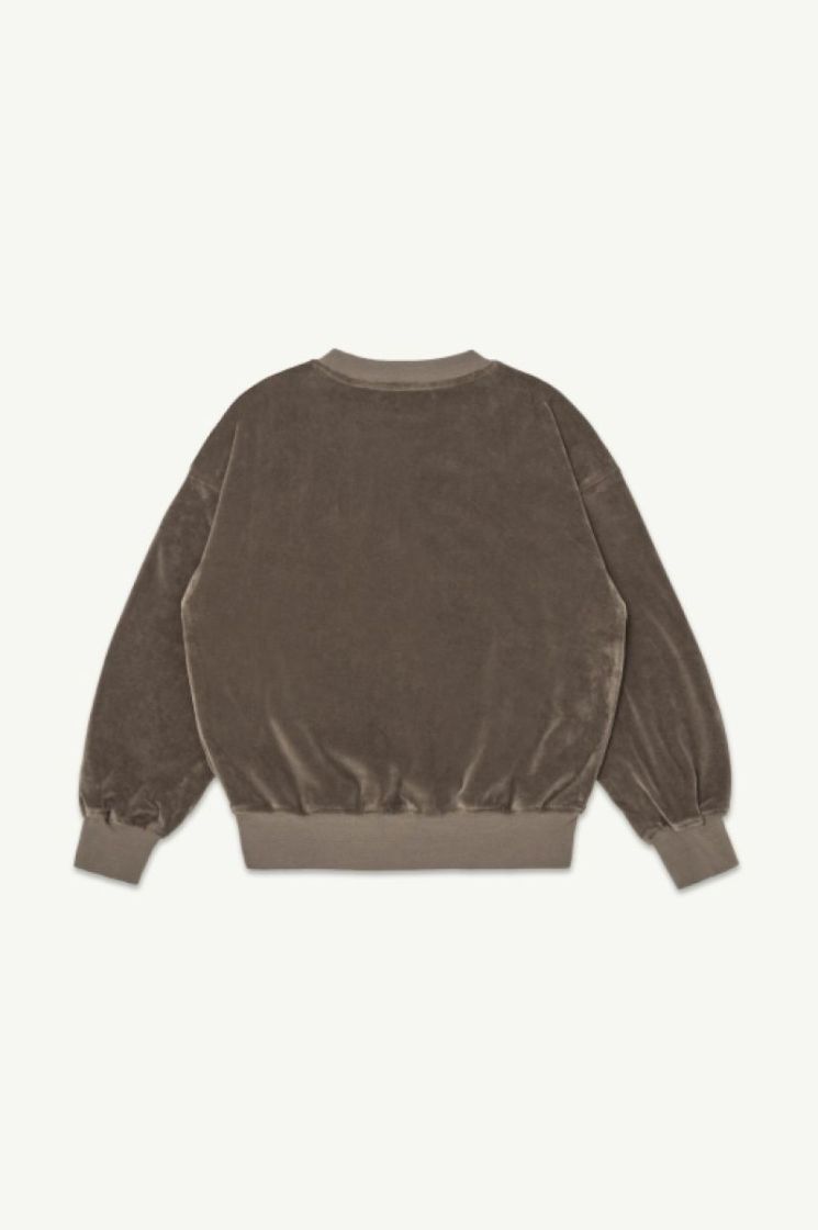 Bubble Sweatshirt - Roast Velour