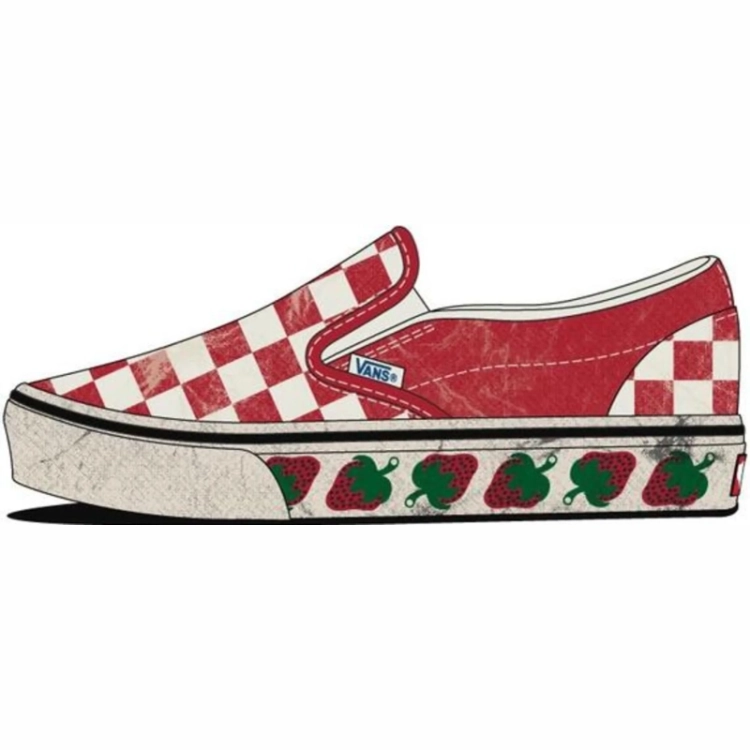 Classic Slip-On - RACING RED