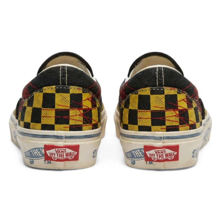 Classic Slip-On - Black/Yellow